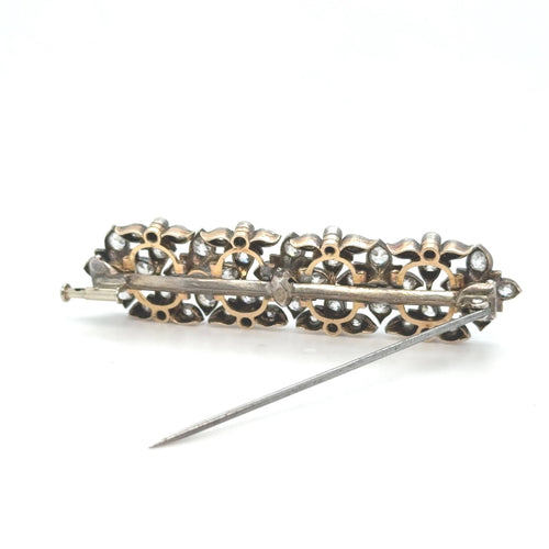Broche Broche époque Napoleon III - Diamants et perles 58 Facettes 1.0000582/1