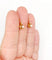 Boucles d'oreilles Dormeuses antique or perle en serti griffes 58 Facettes A05421