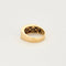 Bague 57 Bague jonc or jaune et diamants 58 Facettes GU252-1