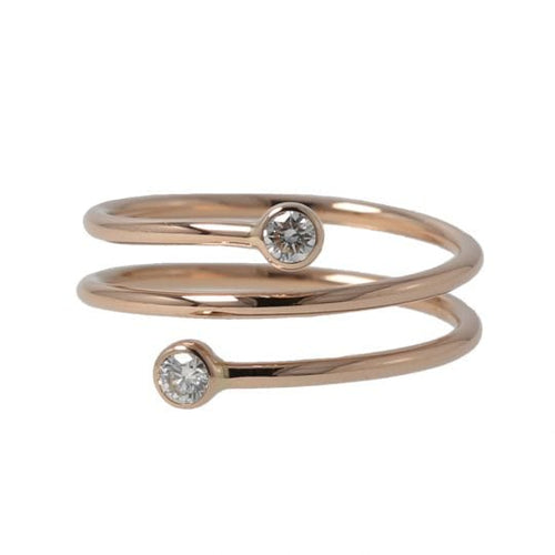Bague 50 Elsa Peretti Diamond Hoop Ring 58 Facettes 3747