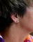 Boucles d'oreilles Paire de Puces d'Oreilles Anciennes Or blanc Diamants 58 Facettes A11533