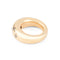 Bague 51.5 Bague jonc de la Maison Chaumet ornée de diamants 58 Facettes 1