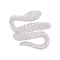 Bague 53 Bague Messika "Snake" or blanc, diamants. 58 Facettes 34151