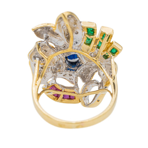 Bague 53 Bague Or jaune Saphir 58 Facettes 3311535CN