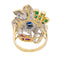 Bague 53 Bague Or jaune Saphir 58 Facettes 3311535CN