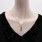 Collier Sifflet Signature en or 18 carats avec ligne sertie de diamants 58 Facettes A2003S