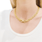 Collier Collier Cartier, "Etrier", or jaune, diamants. 58 Facettes 34145