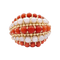 Bague 53 Bague dôme Van Cleef & Arpels, "Twist", or jaune, corail, perles. 58 Facettes 33977