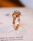 Bague 53 Bague Art Déco Or Rose Diamant 58 Facettes A11404