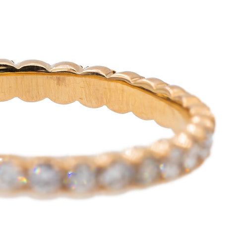 Bague 53 Ginette NY Bague Alliance Or jaune Diamant 58 Facettes 3056513CN