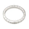 Bague 62 Cartier Bague Alliance Lanières Or blanc 58 Facettes 4061190CN