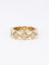 Bague 59 CHANEL Bague "Matelassé" vintage or jaune diamants 58 Facettes 1107.4
