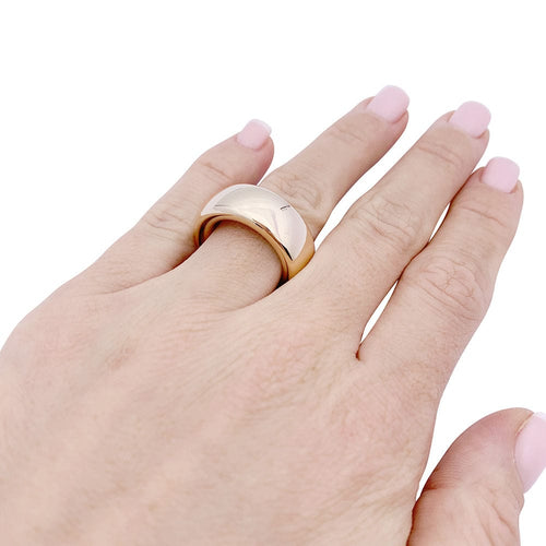 Bague 53 Bague Pomellato, "Iconica Medium", or blanc naturel. 58 Facettes 33658