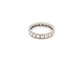 Bague 49 bague alliance pavage complet 20 diamants en platine 58 Facettes 261951