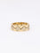 Bague 59 CHANEL Bague "Matelassé" vintage or jaune diamants 58 Facettes 1107.4