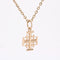 Collier Croix de Jérusalem or jaune 58 Facettes 24-327C