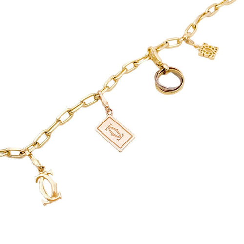 Bracelet Bracelet Cartier breloques. 58 Facettes 34062