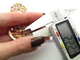 Bracelet bracelet gourmette breloques coeur zodiac t18 or jaune 18k 90.5gr charms 58 Facettes 270131
