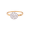 Bague 53 Bague Pomellato "Sabbia" or, diamants. 58 Facettes 34308