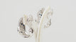 Boucles d'oreilles Boucles d'oreilles en or blanc, saphirs et diamants 58 Facettes 32747
