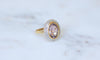 Bague 56 Bague Style Art Déco Améthyste et Diamants 58 Facettes