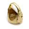 Bague Bague vintage en or 14 carats avec portrait d'Amérindien Buffalo Nickel 58 Facettes