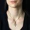 Pendentif Pendentif croix d'Agadez or rose filigranée 58 Facettes 24-327G