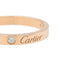 Bague 60 Cartier Bague Alliance C de Cartier Or rose Diamant 58 Facettes 3182208CN