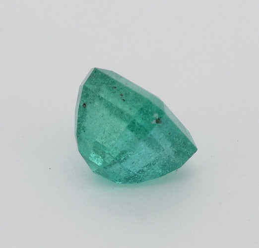 Gemstone Emeraude non huilé 1.39cts certificat GFCO 58 Facettes 472