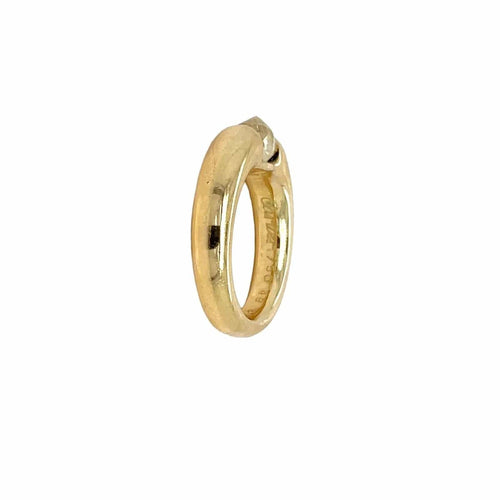 Bague 48 CARTIER - Bague bandeau en or jaune diamants Ellipse 58 Facettes