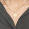 Pendentif Médaille ange en or jaune 58 Facettes COG04723