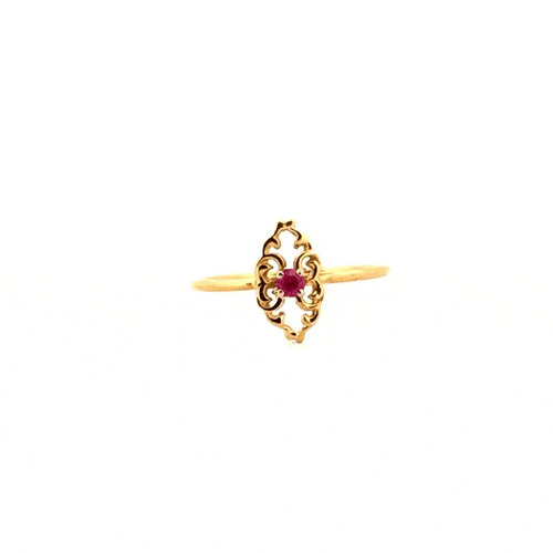 Bague Bague Or jaune et rubis 58 Facettes 72-GS38396-2
