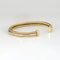 Bracelet Bracelet manchette en or jaune 18 carats serti de diamants, signé David Yurman 58 Facettes G13729