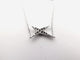 Collier collier MAUBOUSSIN valentin for you or blanc 18k diamants 0.1cts 58 Facettes 268087