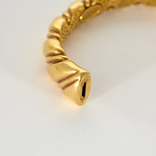 Bracelet Bracelet jonc or jaune 58 Facettes BIA0831