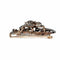 Broche Parure Fleur En Diamants, Argent Et Or 19ème Siècle 58 Facettes
