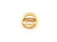 Bague 53 vintage bague MAUBOUSSIN 1827 en or jaune 58 Facettes 263551