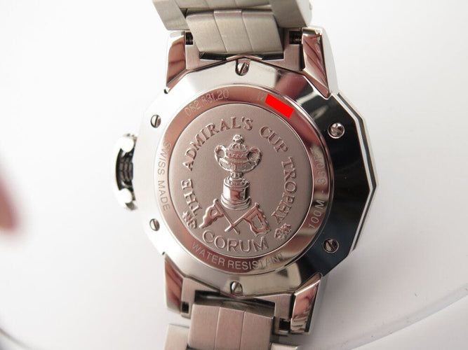 Montre montre CORUM admiral's cup 41 mm automatique acier 58 Facettes 261220