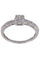 Bague 54 Bague solitaire or blanc diamants 58 Facettes 086101