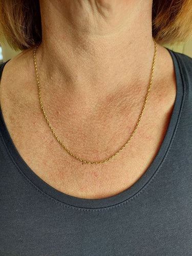 Collier Chaine maille forçat 58 Facettes 088651
