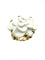 Bague 52 CHANEL. Collection "Camélia", bague or jaune et cacholong 58 Facettes