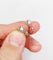 Boucles d'oreilles Dormeuses Art Déco or blanc, diamants taille brillants 58 Facettes A05861