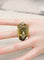 Bague 60 Pomellato - Bague Pin Up en or jaune 18 k, citrine, tsavorites et diamants 58 Facettes