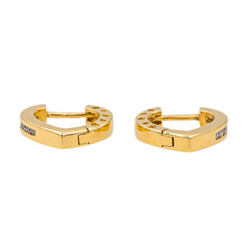 Boucles d'oreilles Boucles d'oreilles Or jaune Diamant 58 Facettes 2564905CN