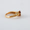 Bague 55 Bague Toi et Moi Rubis Diamants 58 Facettes