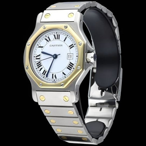 Montre Cartier Montre Santos Octagon 58 Facettes MT44113