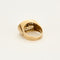 Bague 55 Bague Tank en or jaune, platine et diamants 58 Facettes CHA1051