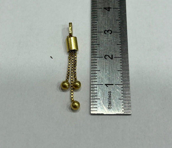 Pendentif Pendentif or jaune 3 boules 58 Facettes LP221/3
