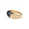 Bague 51 Bague Bulgari, "Tronchetto", or jaune et hématite. 58 Facettes 35004