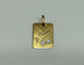 Pendentif Pendentif or jaune je t'aime 58 Facettes LP245/3